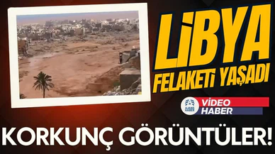 Selin vurduğu Libya'dan korkunç görüntüler!