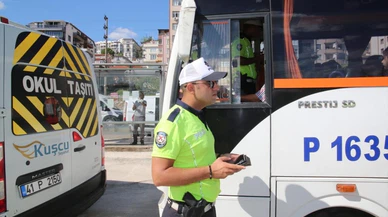 Kocaeli'de okul servislerine denetim!