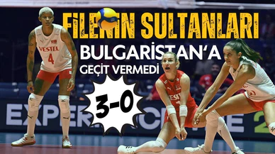 Filenin Sultanları, Bulgaristan'a set vermedi!