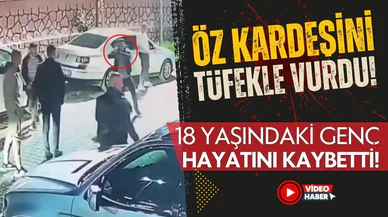 Tüfekle kardeşini yaraladı, arkasına bakmadan kaçtı!
