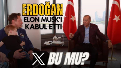 Cumhurbaşkanı Erdoğan, Elon Musk'ı kabul etti