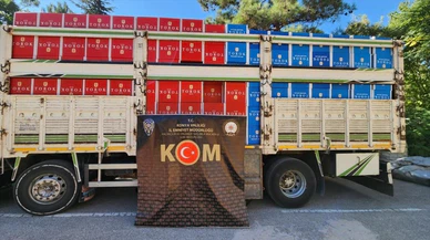 Konya’da 7 milyon 500 bin makaron yakalandı!