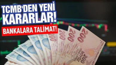 Merkez Bankası'ndan TL için yeni karar!