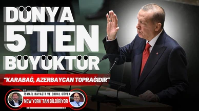 Erdoğan: Karabağ, Azerbaycan toprağıdır