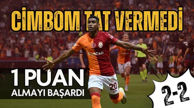Cimbom 1 puanı son dakikalarda kopardı!