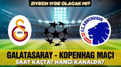 Galatasaray-Kopenhag maçı saat kaçta? Hangi kanalda?