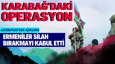 Ermeniler silah bırakmayı kabul etti!