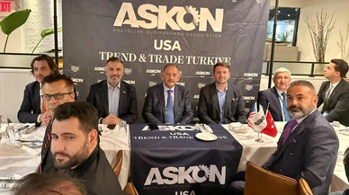 Bakan Özhaseki ABD'de Türk iş insanlarıyla buluştu!