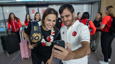 Milli gururumuz Buse, yurda döndü!