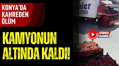 Ecel bu sefer geliyorum dedi: Kamyonun altında kaldı!