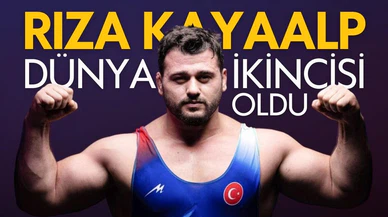 Rıza Kayaalp dünya ikincisi oldu!
