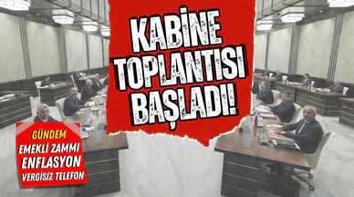 Cumhurbaşkanlığı Kabinesi toplandı!