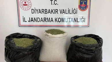 Diyarbakır'da 121 kilogram esrar ele geçirildi!