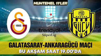 Galatasaray, başkent ekibini konuk ediyor!