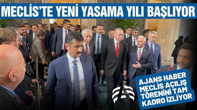 Meclis, yeni yasama yılına başlıyor
