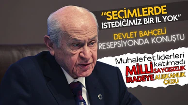 Bahçeli: İstediğimiz bir il şimdilik yok