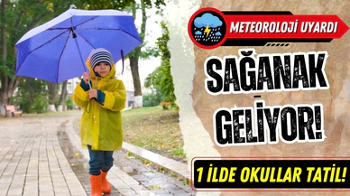 Samsun'da eğitime sağanak engeli