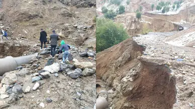 Diyarbakır'da 5 okulda eğitime 'sel' arası