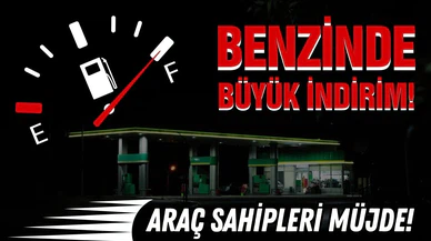 Araç sahiplerine müjde! Benzine indirim geliyor
