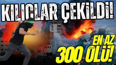 Gazze Şeridi'nde sıcak saatler! En az 300 ölü!
