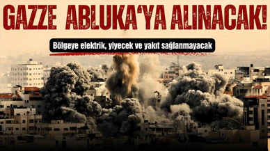 Gazze tam ablukaya alınacak!