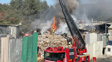 Sarıyer'de yangın!