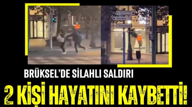 Brüksel'de silahlı saldırı: 2 ölü