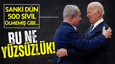 ABD Başkanı Joe Biden İsrail'de!