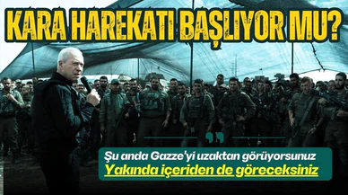 İsrail'den "kara operasyonu" mesajı