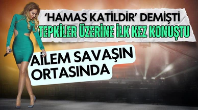 Linet "Hamas" paylaşımının ardından konuştu: Ailem savaşın ortasında