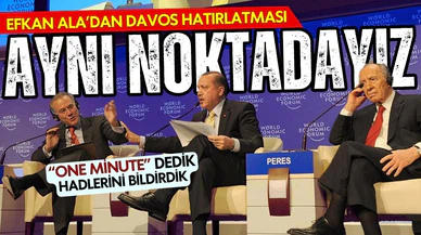 Efkan Ala'dan Davos hatırlatması: Aynı noktadayız
