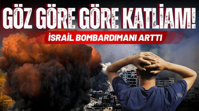 İsrail bombardımanı gece boyu sürdü!