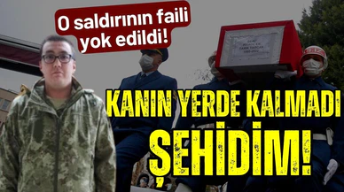 Şehit Tarık Tarcan'ın katili terörist Muhammed Azo yok edildi!