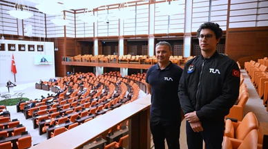 İlk uzay yolcusu Türkler, Meclis'i ziyaret etti!