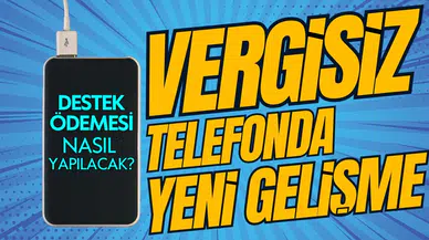 Vergisiz telefon desteğinde yeni düzenleme!