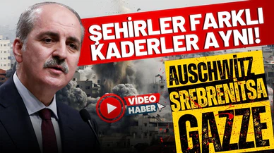 TBMM Başkanı Kurtulmuş'tan Gazze'ye, Srebrenitsa ve Auschwitz benzetmesi