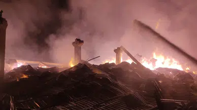 3 bin ton pamuk kül oldu!