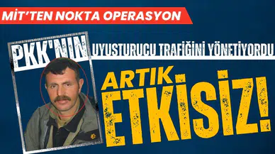 PKK'nın uyuşturucu trafiğini yöneten terörist etkisiz!