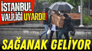 İstanbul Valisi Gül'den fırtına uyarısı