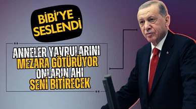 Erdoğan, Bibi'ye seslendi: Gidicisin Binyamin!