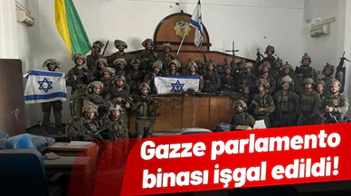 İsrail, Gazze parlamento binasını işgal etti