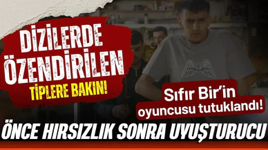 Dizi oyuncusu önce hırsızlıktan sonra uyuşturucudan tutuklandı!