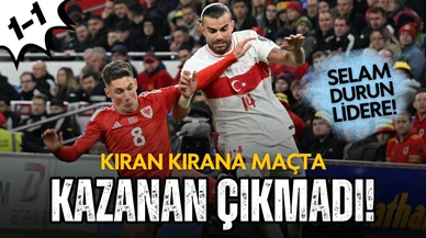 Maçta kazanan çıkmadı: Milli Takım lider bitirdi!