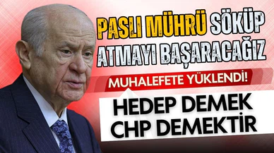 MHP Lideri Bahçeli: HEDEP demek CHP demektir
