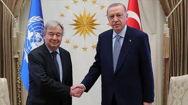 Cumhurbaşkanı Erdoğan Guterres ile telefonda görüştü!