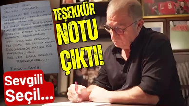 Terim ailesinin Seçil Erzan'a yazdığı not ortaya çıktı!
