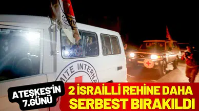 2 İsrailli rehine daha serbest bırakıldı