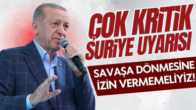 Erdoğan: "Netanyahu, bölgemizi tehlikeye atıyor"