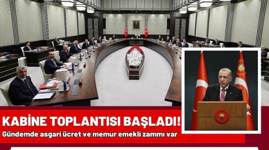 Kabine toplantısı başladı!