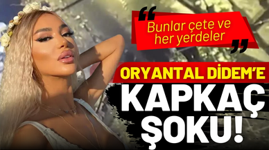Oryantal Didem'e kapkaç şoku!